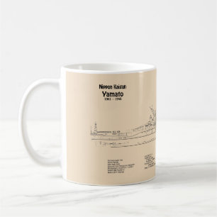 Mug Yamato - Plan directeur des navires SD