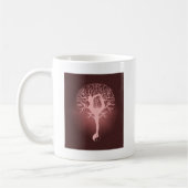 Mug Yang de Yin, arbre de la vie, yoga, harmonie (Gauche)