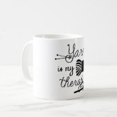 Mug Yarn est mon centre de thérapie (Devant gauche)