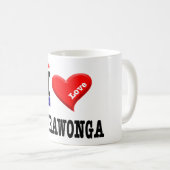Mug YARRAWONGA - I Love (Devant droit)