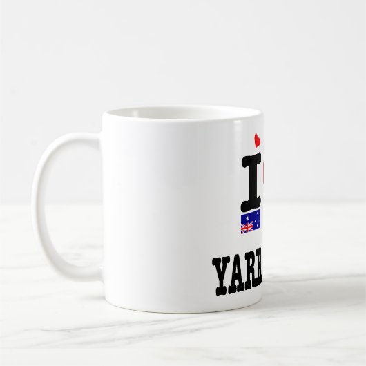 Mug YARRAWONGA - I Love (Gauche)