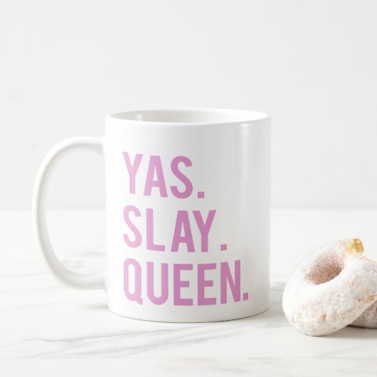 Mug Yas massacrent la copie 2 de la Reine (Avec donut)