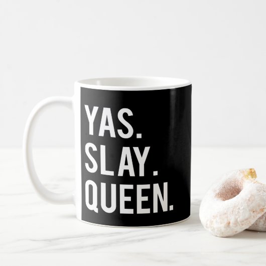 Mug Yas massacrent la copie de la Reine (Avec donut)
