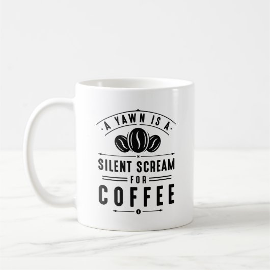 Mug Yawn café (Gauche)