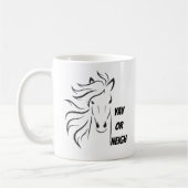 Mug Yay ou Neigh (Gauche)
