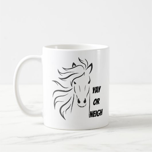 Mug Yay ou Neigh (Gauche)