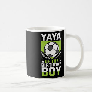 Mug Yaya de l'équipe d'anniversaire du joueur de footb