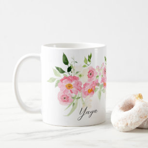 Mug Yaya florale printanière