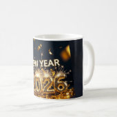 Mug Year 2026 – Fresh Start, New Hopes Greet (Devant droit)