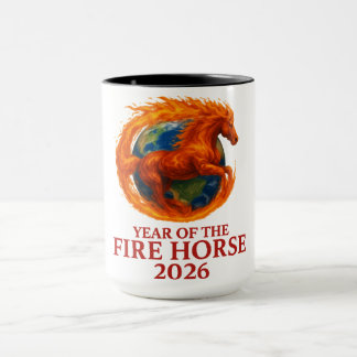 Mug Year of the Fire Horse 2026