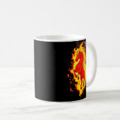 Mug Year Of The Fire Horse Happy Chinese Lunar New Yea (Devant droit)