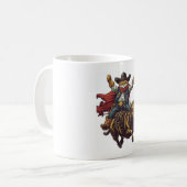 Mug Yeehaw Kitty - Wild West Cat Cowboy Rodeo (Devant gauche)