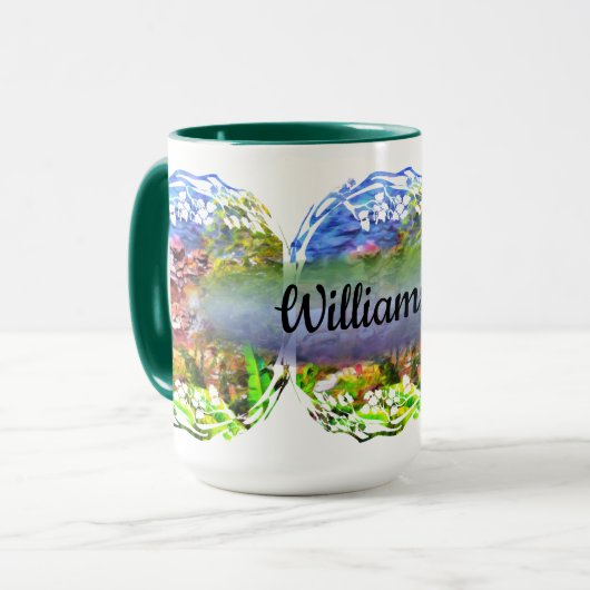 Mug Yelapa Pittoresque Path View 0819 (Devant gauche)