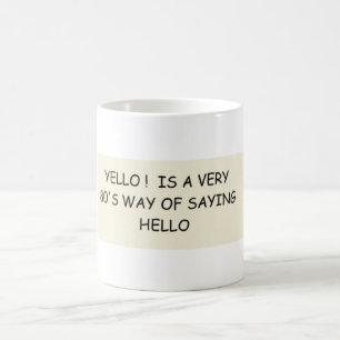 Mug YELLO ! c'est un très 80's