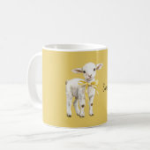 Mug Yellow Bow Lamb Sweetheart (Devant gauche)