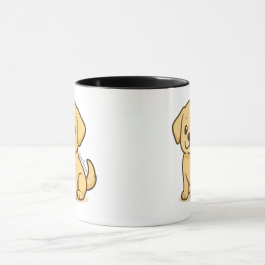 Mug Yellow Labrador Retriever (Centre)