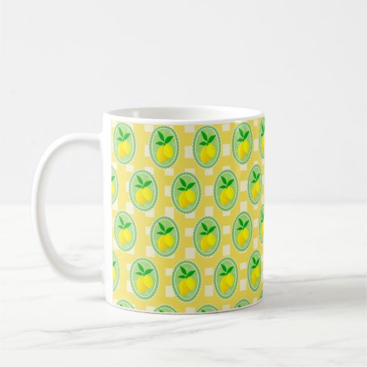 Mug Yellow Lemons (Gauche)