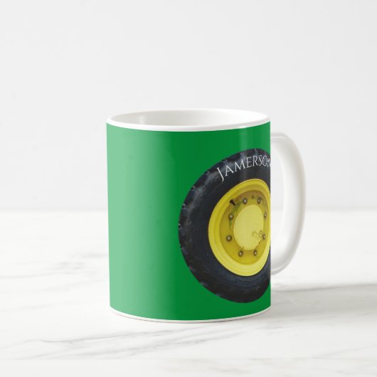 Mug yellow personalized (Devant droit)