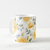Mug Yellow Rose Botanical Rx Pharmacy  (Devant gauche)