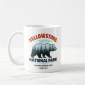 Mug Yellowstone Bear – Sip the Spirit of the Wild (Gauche)