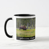 Mug Yellowstone - Bison d'Amérique - Café Design (Gauche)