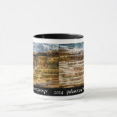 Mug Yellowstone, Mammoth Hot Springs - Café Designer (Centre)