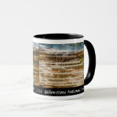 Mug Yellowstone, Mammoth Hot Springs - Café Designer (Devant droit)