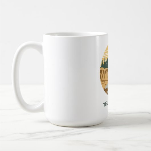 Mug Yellowstone National Park Adventure (Gauche)