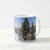 Mug Yellowstone Winter Landscape Photographie (Devant droit)