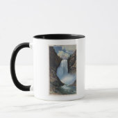 Mug Yellowstone, WYLower Chutes de vue inférieure (Gauche)