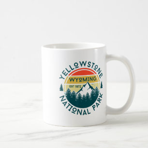 Mug Yellowstone Wyoming Nature Randonnée Extérieur Voy
