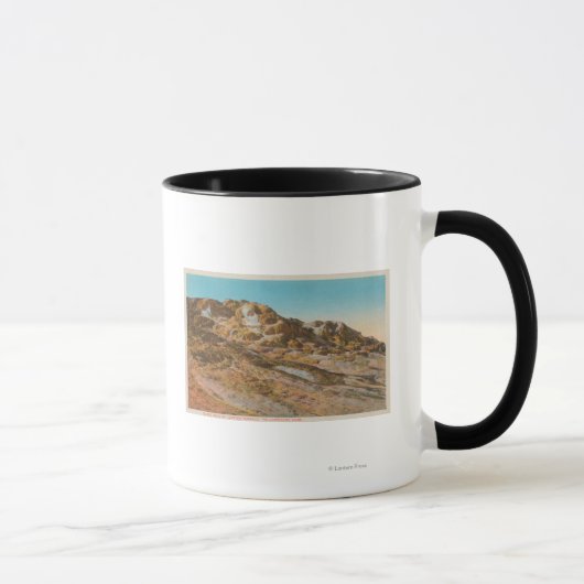 Mug Yellowstone, WYView de Jupiter Terrace (Droite)