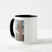 Mug Yellowstone, WYView of Black Bear in Tree (Devant gauche)