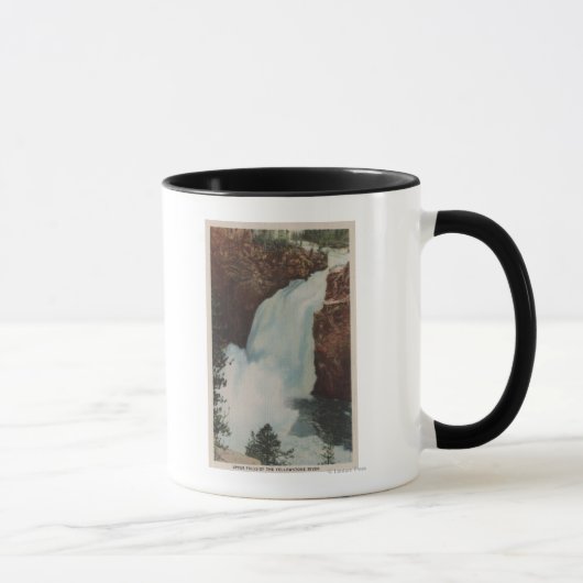 Mug Yellowstone, WYView of Yellowstone River Falls (Droite)