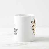 Mug Yep I'm The GOAT Cute Funny Goat Head Design (Centre)