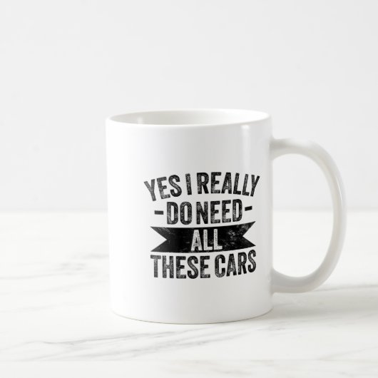 Mug Yes I Really Do Need All These Funny Garage Mechan (Droite)
