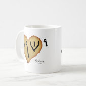 Mug Yeshua : Nom manuscrit de Jésus (Devant gauche)