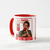 Mug YesSantaGoodGirl-RingerMug 11oz (Devant gauche)