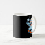 Mug Yeti Snowll Skateboard Fun (Devant droit)