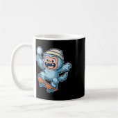 Mug Yeti Snowll Skateboard Fun  (Gauche)