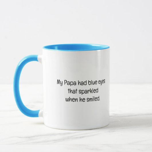 Mug Yeux bleus (Gauche)