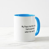 Mug Yeux bleus (Devant droit)