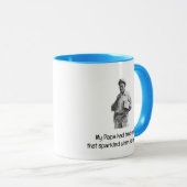 Mug Yeux bleus (Devant droit)