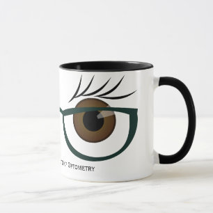 Mug Yeux Brown et verres