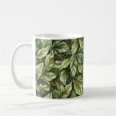Mug Yeux de Gobelin à Feuilles Vertes (Gauche)