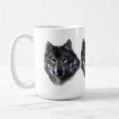 Mug Yeux de loup gris (Gauche)