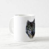 Mug Yeux de loup gris (Devant gauche)