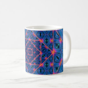 Mug Yeux de machine bleue