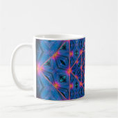Mug Yeux de machine bleue (Gauche)