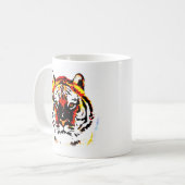 Mug Yeux de tigres sauvages (Devant gauche)